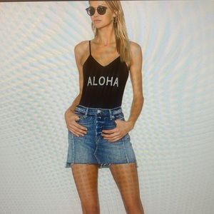BRAND NEW W TAG FRAME DENIM NOUVEAU LE MIX SKIRT